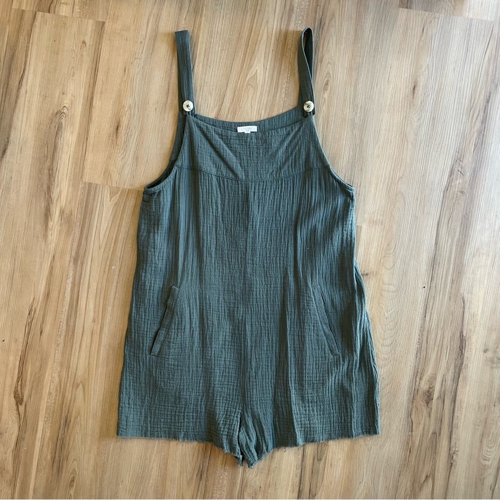 Tavik Green Romper